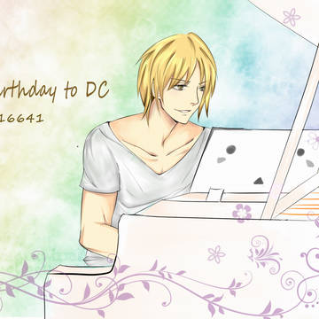 DCさんに誕生日おめでとう