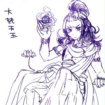 梵天。