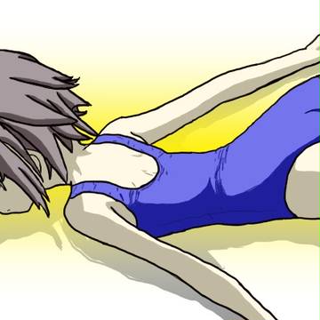 真クンにスク水をきせてみた