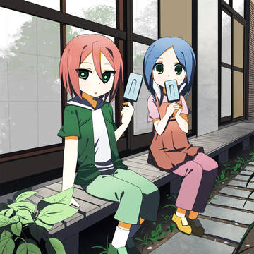 夏の縁側