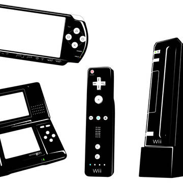 ゲーム機シルエット