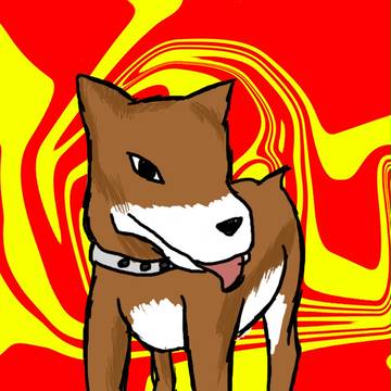 アート犬