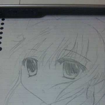 一ヶ月前に描いたもの