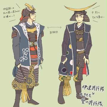 政宗と兼続
