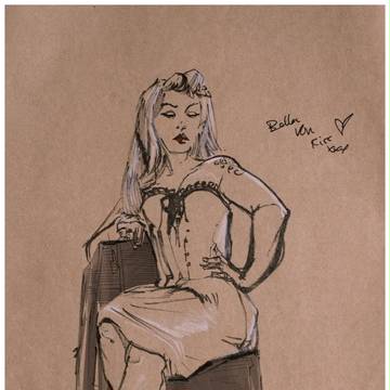 Dr.Sketchy - 『コスチュームクロッキー』イベント