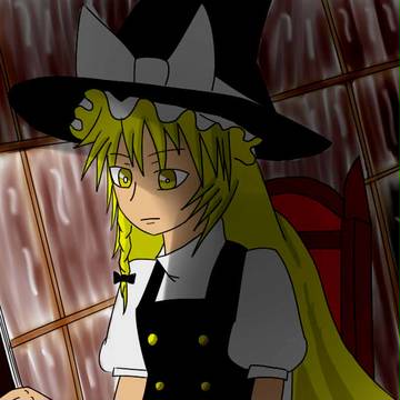 本を読む魔理沙