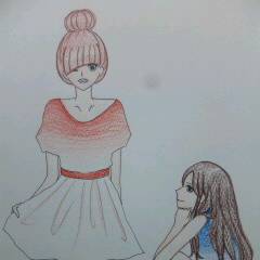 お洒落に