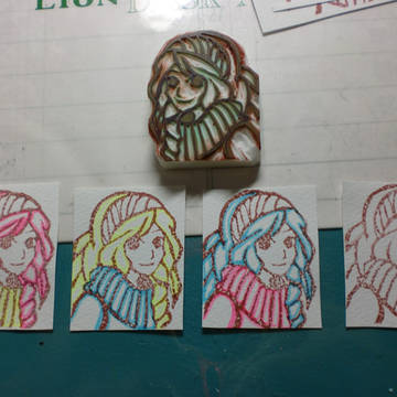 林檎ちゃんはんこ