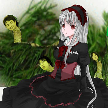 草原の少女
