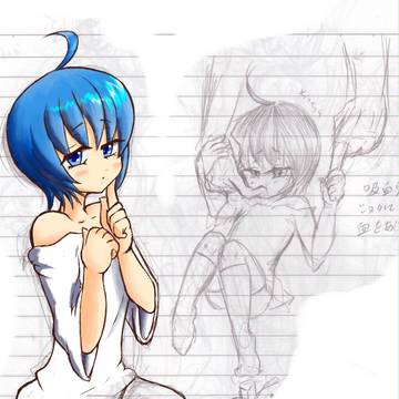 力尽きてそのままだった落書き
