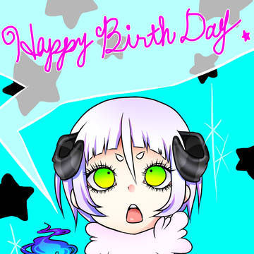 誕生日絵