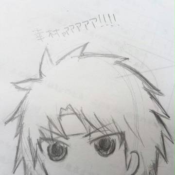 真田幸村(?)アナログで描いてみた