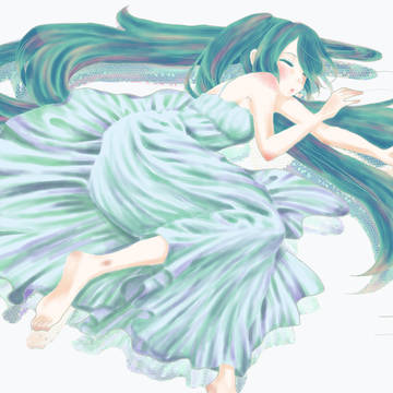 すりーぴんぐミク
