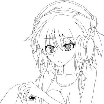 ヘッドホン子