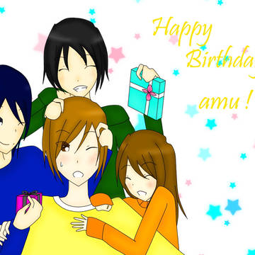 お誕生日おめでと！