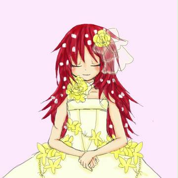 【擬人化】赤ヤマアラシの嫁入り