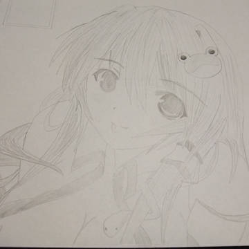 信仰を捧げて？　手描き