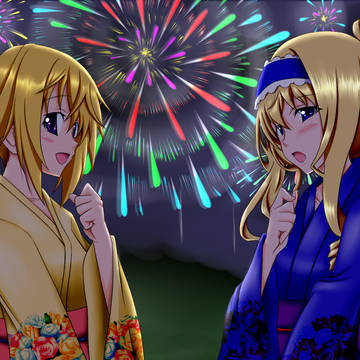 【イラリク】花火と浴衣と・・・