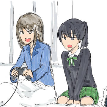 【絵師羽入蛇村】とある病室での風景【交流】