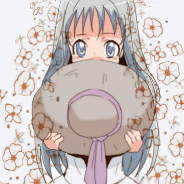 じーっ