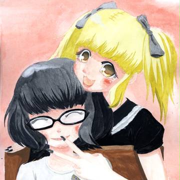 似顔絵？