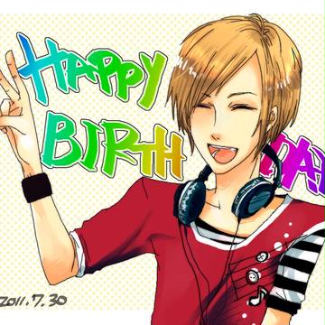 ７/３０　お誕生日おめでとうございます！