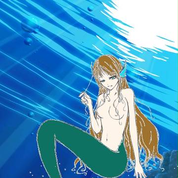 人魚さん。
