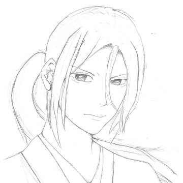 らくがき　土方さん