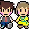 【ドット絵】錬丸&ミュウ
