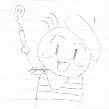 現代アートのおっさん描いてみた