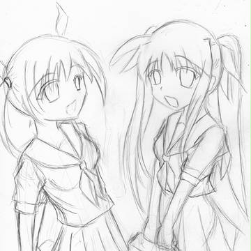 フェイトとなのは