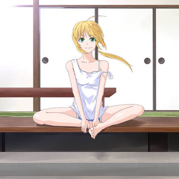 夏っぽい感じで