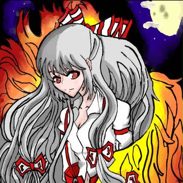 線画塗ってみた