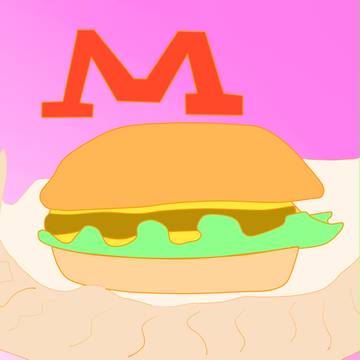 ダブルチーズバーガー