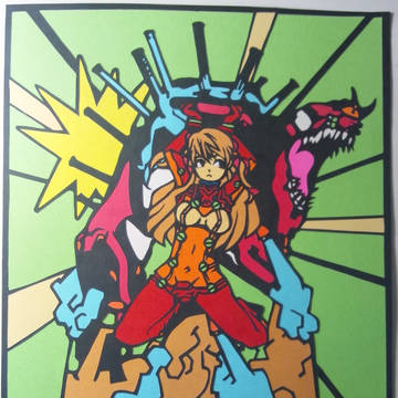 【切り絵】エヴァンゲリオン 破