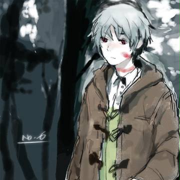 白髪の少年