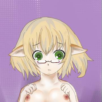 眼鏡とスパッツ・・・あらかわいい!!