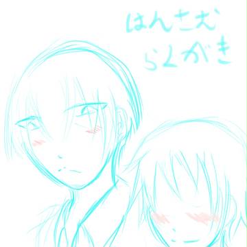 学園ハンサム落書き（一周目キャラ）