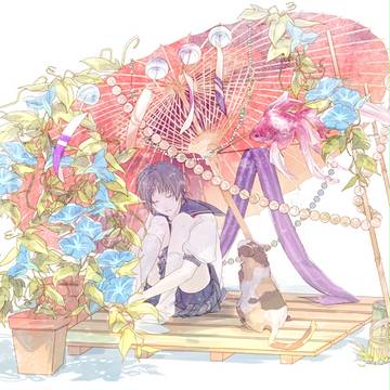 ゆらめいた群青