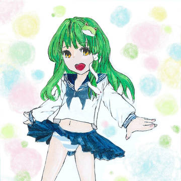 早苗ちゃんにうちの制服着せてみた