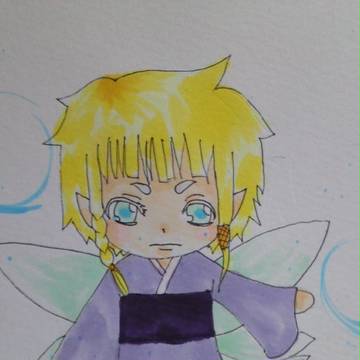 【PixivFairy育成企画】雷羽【妖精誕生】