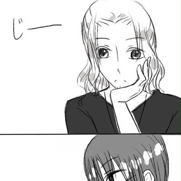 横顔