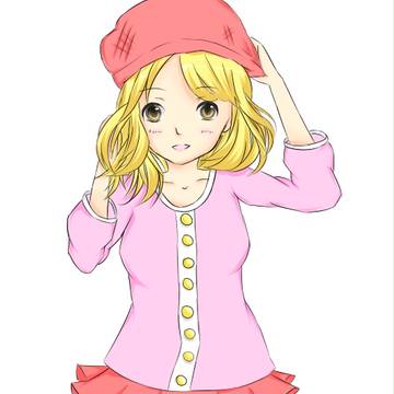 金髪少女