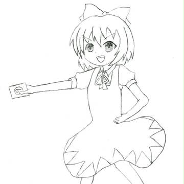 アタイのスペルカードをうけてみろ！