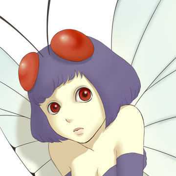 バタフリー擬人化