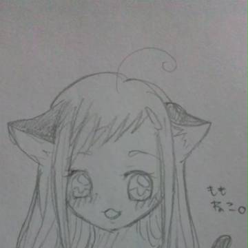 ももねこ。
