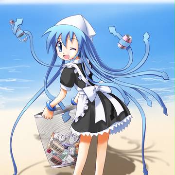 お主たち、ゴミは持ち帰るでゲソよ