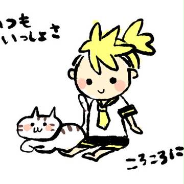 まるねこのうた　手書きPV描いてみた【レン】