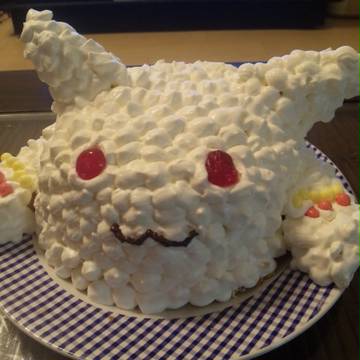 キュゥべえケーキに挑戦