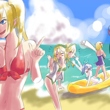 【PSI】ゴムボートに乗り遅れていじけてみた【海水浴】